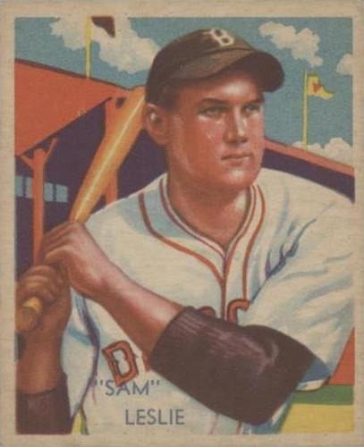 1934-36 National Chicle Diamond Stars - Sam Leslie #68