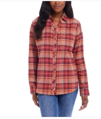 Weatherproof Vintage Ladies' Flannel Shirt | G32