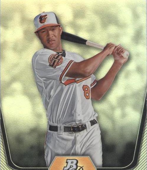 2012 Bowman Platinum - Jonathan Schoop #BPP40
