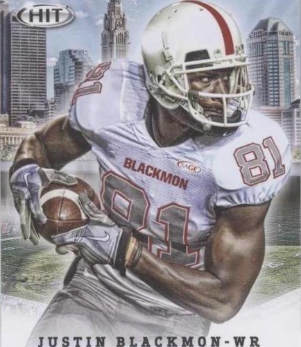 2012 SAGE Hit Justin Blackmon #ART-18