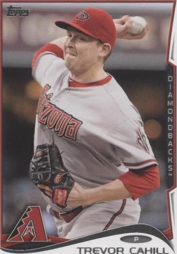 2014 Topps Mini - Trevor Cahill #35