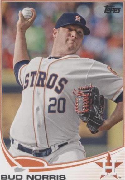 2013 Topps Mini - Bud Norris #353