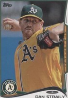 2014 Topps Mini - Dan Straily #58