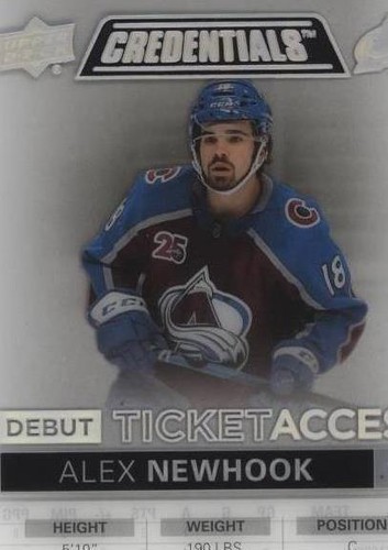 2021-22 Upper Deck Credentials - Alex Newhook #DTA-AN
