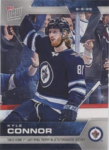 2021-22 Topps Now NHL Stickers - Kyle Connor #518