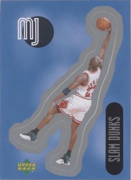 1998-99 Upper Deck Michael Jordan MJ Sticker Collection - Michael Jordan #SU31