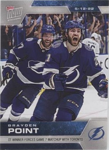 2021-22 Topps Now NHL Stickers - Brayden Point #468
