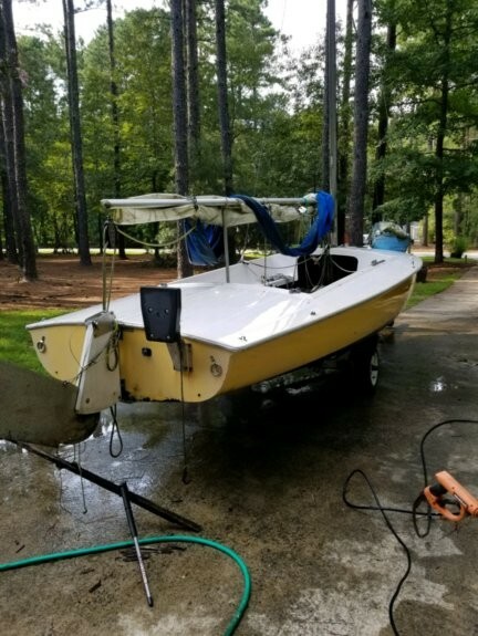 1978 Flying Scot 19' with trailer