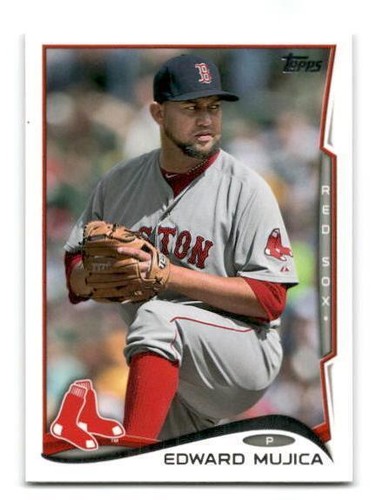 2014 Topps Update Series - Edward Mujica #US-161