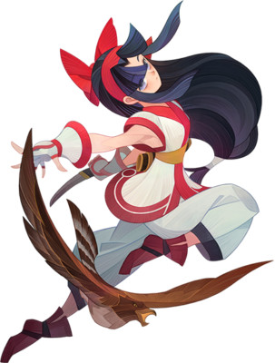 Nakoruru AFK Arena Sticker Weatherproof 6'' Car Decal