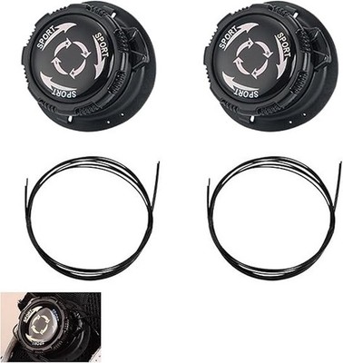 2 Stück Schnürsenkel Schnellverschluss Schuhe,Boa Verschluss Automatischer Drehv