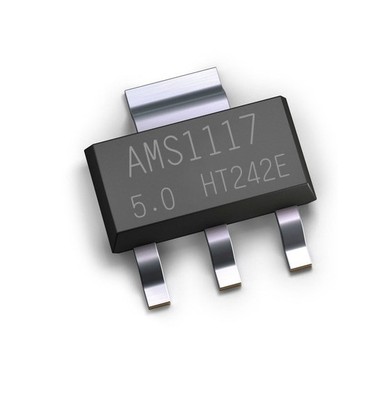 100 PCS AMS1117 AMS117-5.0 5.0V 1A Voltage Regulator SOT-223 NEW