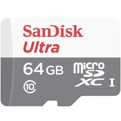 SanDisk Micro SD Card Ultra Memory 64GB Class 10 TF SDXC UHS-I
