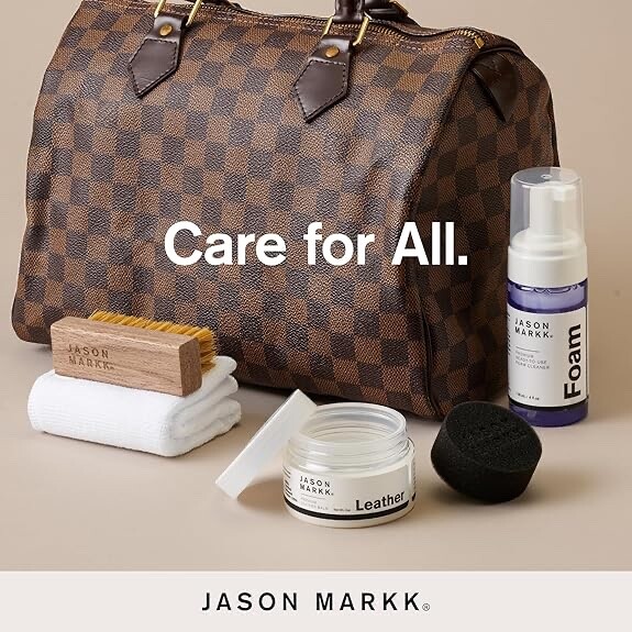 Jason Markk Leather Care Kit - Helps Maintain & Care for Leather Goods