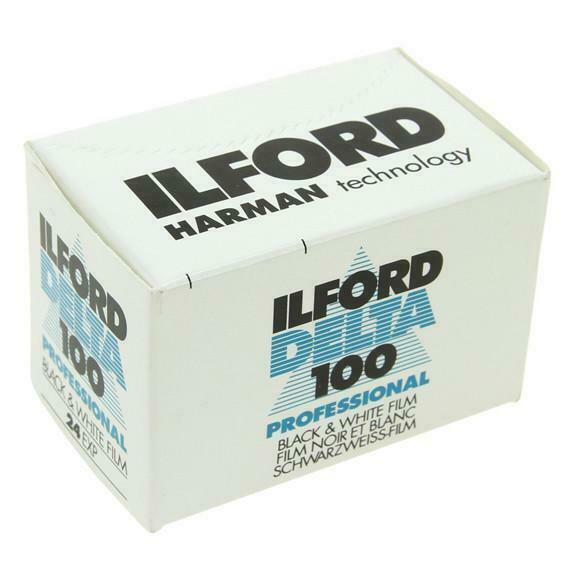 Fotografische Ilford Delta Schwarzweißfilme