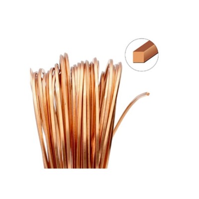 Square 21 Gauge Tarnish Resistant Copper Wire 7yd 41589 Beadsmith Craft Jewelry