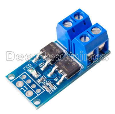 2pcs 15A 400W MOS FET Trigger Switch Drive Module PWM Regulator Control Panel