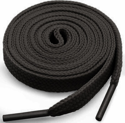 Shoe Laces Flat Coloured Shoelaces Trainers Boot Football Running Hiking Quality