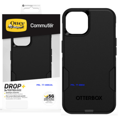 OTTERBOX  iPhone 14 and iPhone 13  (6.1'')  Commuter Series - 77-89634  Black