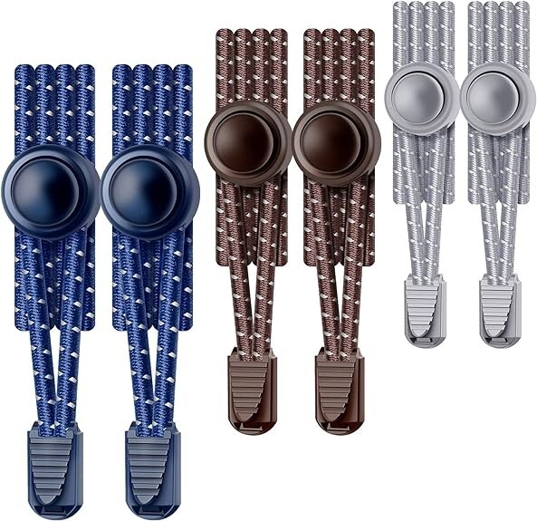 Lacets Sans LaÃ§Age, Lacets Ã©Lastiques, Taille Unique Pour Adultes Et Enfants