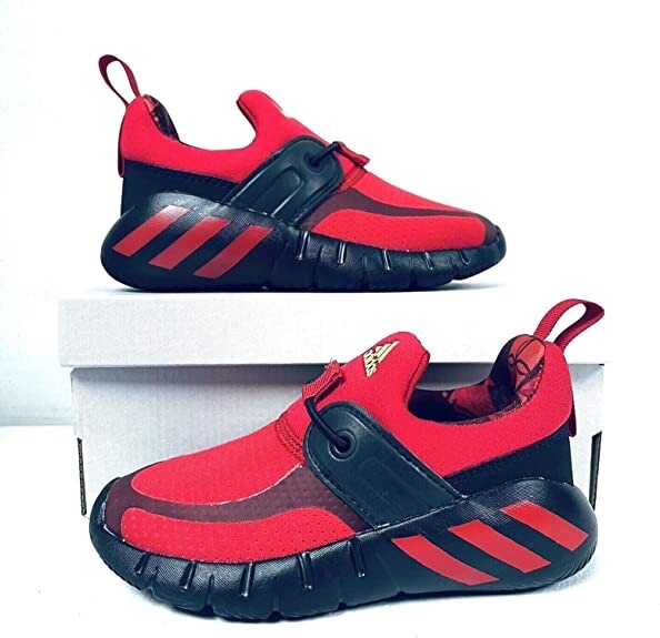 新品164 Adidas ジャケット レッド／ジュニア向けJM9181 adidas ジップアップジャケット レッド UK12 L - メルカリ