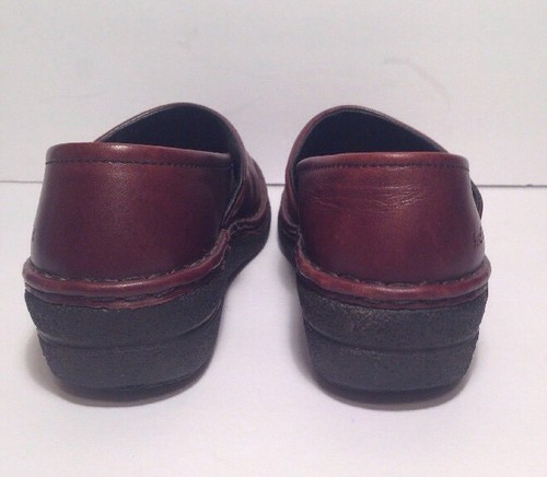 Leather Air Massage Clogs Josef Seibel Women's Slip On EU 40  Chart Says =US 9 M