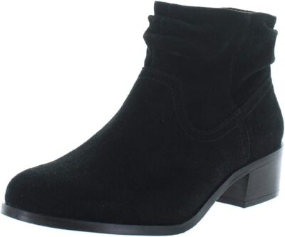 VIONIC Hope Kanela Leather Suede Booties Color: Toffee or Black - #VS392 NEW