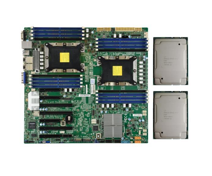 Supermicro X11DPH-i  LGA3647 C621 Server +2x Intel Xeon Gold 6138 1.8Ghz 20c/40t