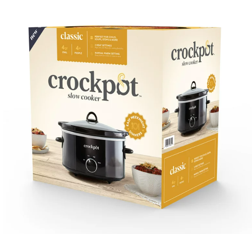 4-Quart Manual Slow Cooker - Thumbnail 4