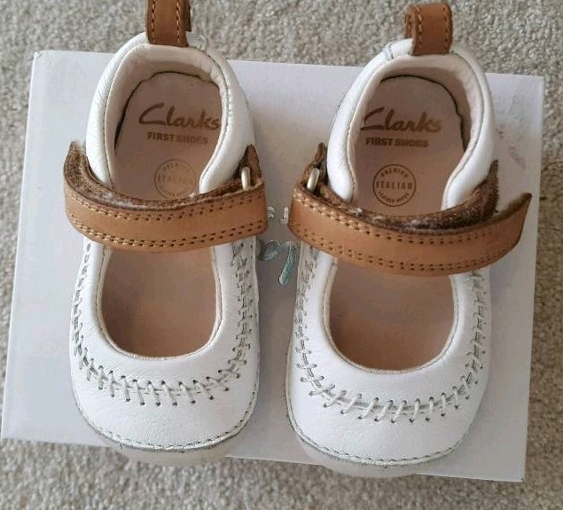 CLARKS premium Italian leather baby kids toddler shoes in South East