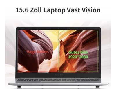 SGIN 15.6inch Laptop 4GB DDR4 128GB SSD Windows 11