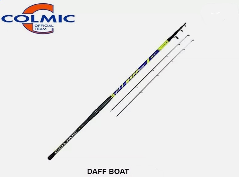 CANNA COLMIC BARCA DAFF 3,00 MT TELESCOPICA 2 VETTE PESCA FRAGOLINO BOLENTINO