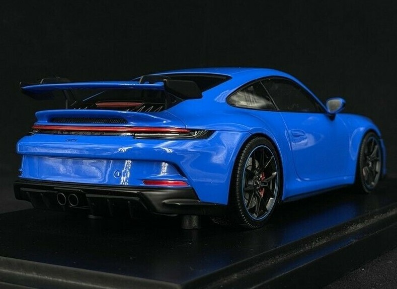 1/18 Porsche 911 992 GT3 Shark Blue Model by Minichamps