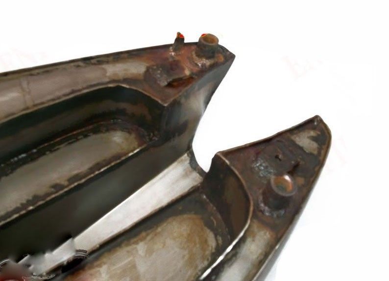 For Norton Es2 1950's Easy Two Aluminium Fuel Gas Tank With Cap 