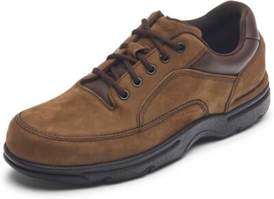 ROCKPORT EUREKA Shoes Chocolate 10.5 Wide K71202 Walking Shoe Leather