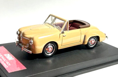 1/43 DSM ELIGOR 1950 RENAULT 4CV CABRIOLET BY DURIEZ ''A LA MILORD'' N/MINIACARS