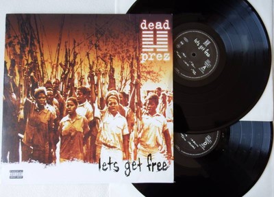DEAD PREZ Lets Get Free Vinyl 2LP EPIC 2000 Hip-Hop * SUPER RARE