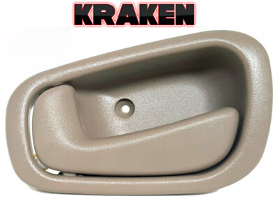 Inside Door Handle For Toyota Corolla 1998 1999 2000 2001 2002 Tan Left Driver