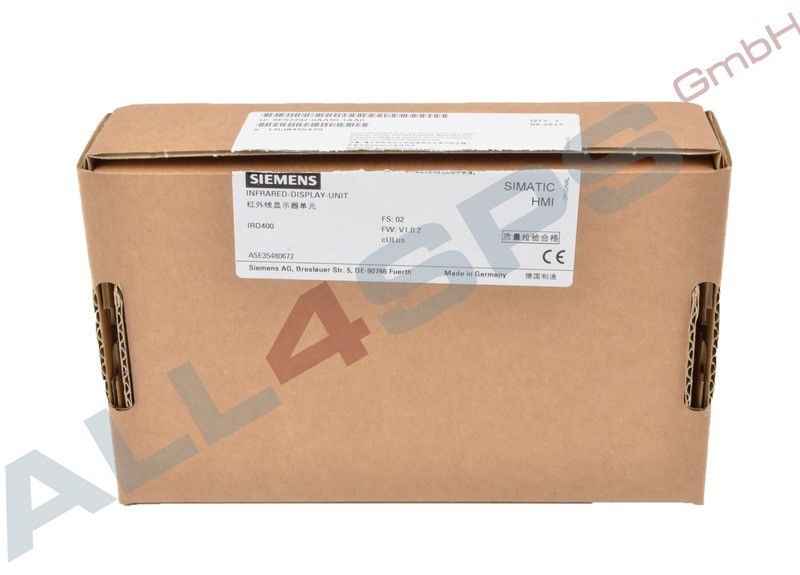 Simatic Hmi Ird400 Infrared Display 6es7292 0aa50 1aa0 New Ebay