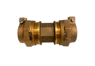 MCD 1  PEP-7 COMPRESSION STRAIGHT COUPLING - LEAD FREE