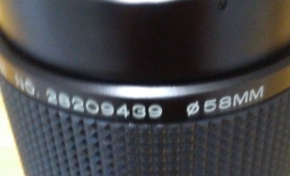 VIVITAR 80-200MM 1:4.5 MC ZOOM 58MM LENS FOR OLYMPUS OM CAMERA