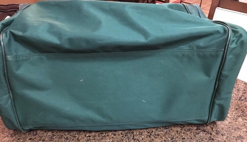Adidas Large green duffle sports athletic gym bag
