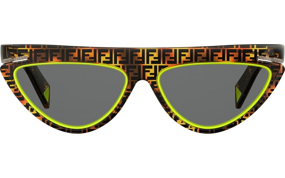 Pre-owned Fendi Tom Ford Juliette Ft 1031 Havana/blue (55v) Sunglasses