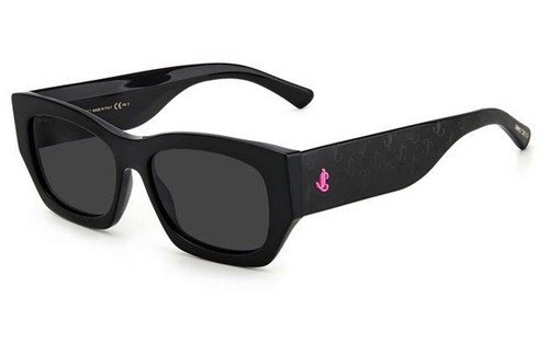 サングラス JIMMY CHOO Woman Sunglasses Black AMOS/S 807T4 Amazon.com: Jimmy Choo Modern Round/Oval Sunglasses, Black
