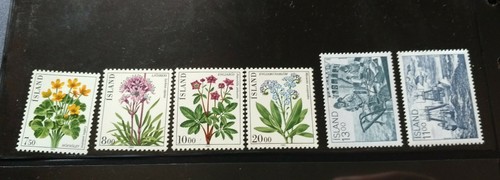 Iceland Greenland and Sweden mixed mnh stamp lot