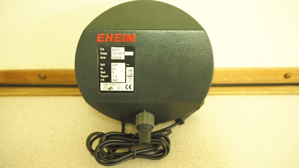 Eheim 2213 Classic 250 External Filter Aquarium Fish Tank Canister Up