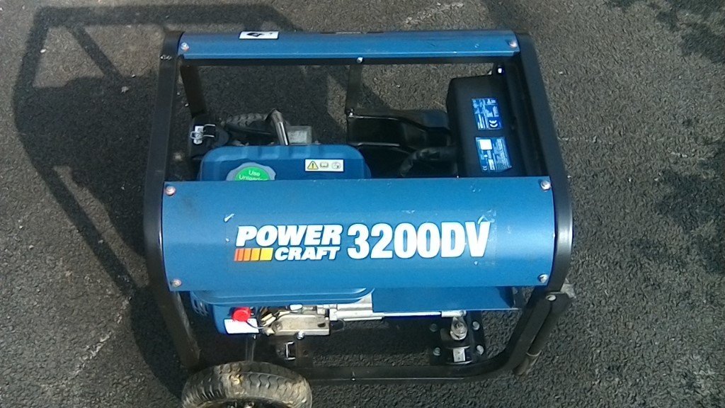 A POWERCRAFT 3200DV PETROL GENERATOR in Bridgwater, Somerset Gumtree