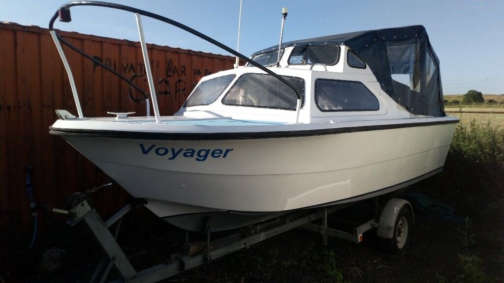 18 foot fishing boat / cruiser for sale with tohatsu