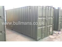20ft - refurbished / repainted shipping container, steel container, storage container for sale