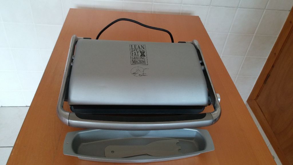 George Foreman Lean Mean Fat Reducing Grilling Machine Health Grill ...